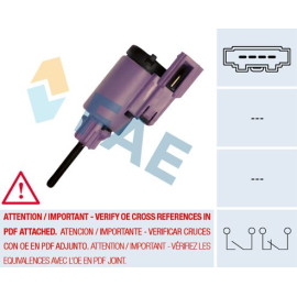 FAE Bremslichtschalter 24760 FAE Bremslichtschalter 24760