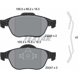 Bremsbelagsatz Renault P. Laguna 02 2324502