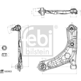 LENKER, RADAUFHÄNGUNG FE185903 LENKER, RADAUFHÄNGUNG FE185903
