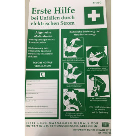 HV Hinweisschild Erste Hilfe AT-20-D