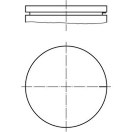 MAHLE Kolben 021 03 00