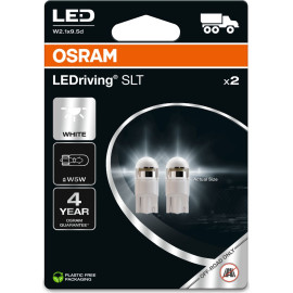 LED W5W 24V 1W W2.1x9.5d LEDriving SLT White 6000K