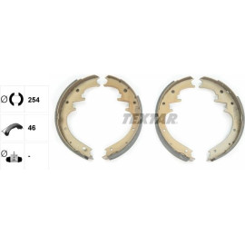 Bremsbacken Jeep Wrangler 91-/97-/Cherokee 84 91069700