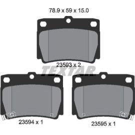 Textar Bremsbelagsatz 2359301