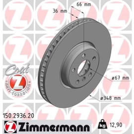 ZIMMERMANN Bremsscheibe 150.2936.20 ZIMMERMANN Bremsscheibe 150.2936.20