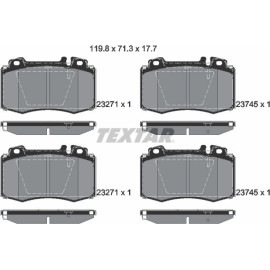 Bremsbelagsatz Db P. W211 02- 320-500/Cls 2374502