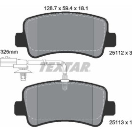 Bremsbelagsatz Renault T. Master 10- Single 2511201