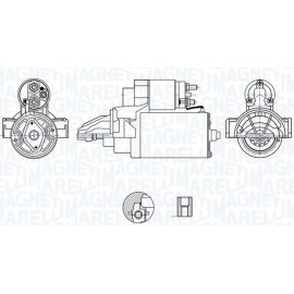 MAGNETI MARELLI Anlasser 063721421010