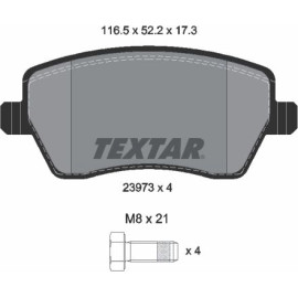 Textar Bremsbelagsatz 2397301 – 14 Zoll Textar Bremsbelagsatz 2397301 – 14 Zoll