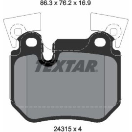 Bremsbelagsatz Bmw T. E87/E90/E91 M-Versionspaket 2431501