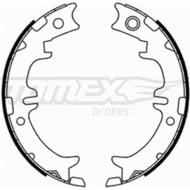 TOMEX brakes Bremsbackensatz TX 21-76