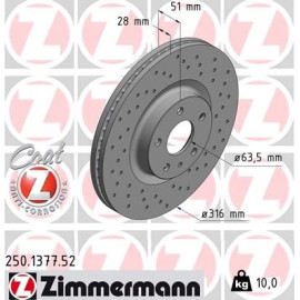 Bremsscheibe VA Sport 250.1377.52 Bremsscheibe VA Sport 250.1377.52