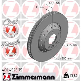 ZIMMERMANN Bremsscheibe 460.4528.75 ZIMMERMANN Bremsscheibe 460.4528.75