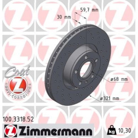 12 481 038 Sport Bremsscheibe VA Sport 100.3318.52 12 481 038 Sport Bremsscheibe VA Sport 100.3318.52