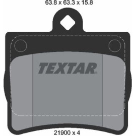 Textar Bremsbelagsatz 2190003 Textar Bremsbelagsatz 2190003