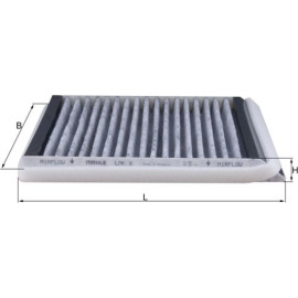 MAHLE Filter, Innenraumluft LAK 8