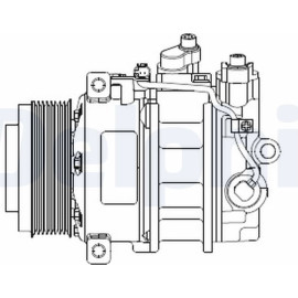 Kompressor, Klimaanlage CS20378