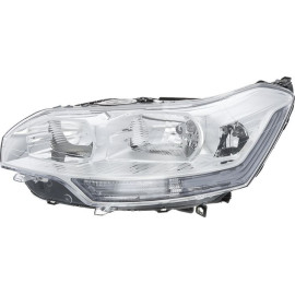 043691 Valeo Scheinwerfer 043691 - links H7/H7/H1 + Stellmotor + Kurvenlicht + Tagfahrlicht PQ