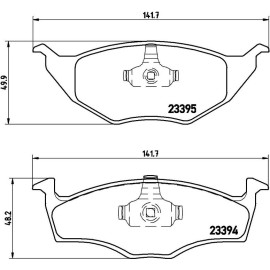 BREMBO Bremsklötze VA P 85 055