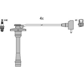 HITACHI Zündleitungssatz 134132