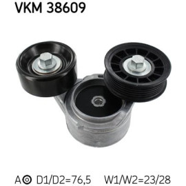 Multi-V-Spannrolle VKM 38609