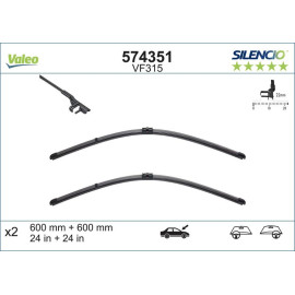 VM315 VALEO Silencio X.TRM Wischer 574351