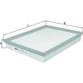 MAHLE Luftfilter LX 735 MAHLE Luftfilter LX 735