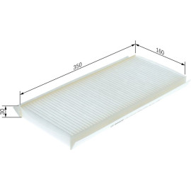 Bosch Innenraumfilter 1987432045
