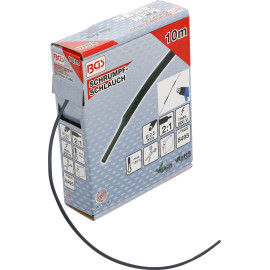 BGS Schrumpfschlauch-Box schwarz Ø 2,5 mm 10 m 6846