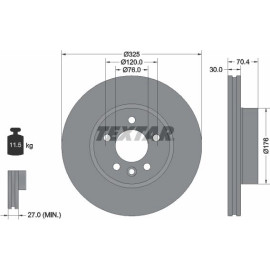 Bremsscheibe 92305905