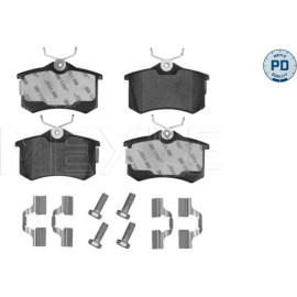 MEYLE Bremsbelagsatz VW Golf/Bora/Passat/A3/A4/A6/Octavia/ 92-12 Gr 17,2 Mm 025 209 6117/PD MEYLE Bremsbelagsatz VW Golf/Bora/Passat/A3/A4/A6/Octavia/ 92-12 Gr 17,2 Mm 025 209 6117/PD