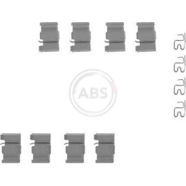 A.B.S. Zubehörsatz Scheibenbremsbeläge 1133Q A.B.S. Zubehörsatz Scheibenbremsbeläge 1133Q