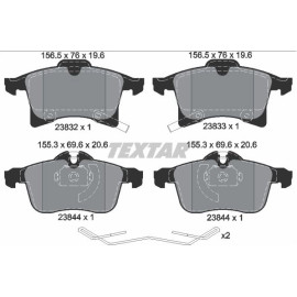 Textar Bremsbelagsatz 2383204 Textar Bremsbelagsatz 2383204