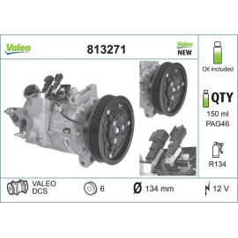 Kompressor, Klimaanlage 813271