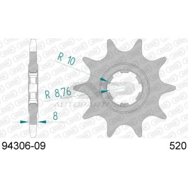 AFAM Ritzel 09 Zähne 94306-09