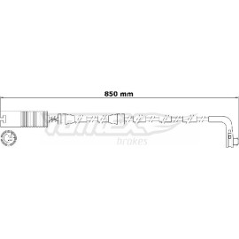 TX 30-80 TOMEX brakes Warnkontakt, Bremsbelagverschleiß TX 30-80 TX 30-80 TOMEX brakes Warnkontakt, Bremsbelagverschleiß TX 30-80