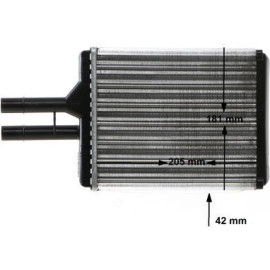 Wärmetauscher, Innenraumheizung AH 145 000S