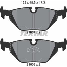 Bremsklötze HA, TEXTAR epad 2160781