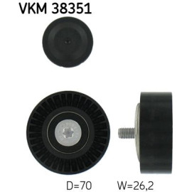 Spannrolle Nebentrieb VKM 38351