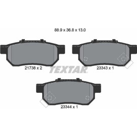 Textar Bremsbelagsatz 2173801 Textar Bremsbelagsatz 2173801