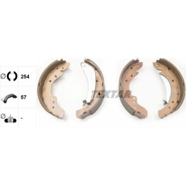 Bremsbacken Fiat Ducato 94 91047900