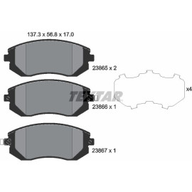 Bremsbelagsatz Subaru P. Impreza/Legacy 03 2386501