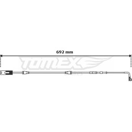TOMEX brakes Warnkontakt, Bremsbelagverschleiß TX 30-68