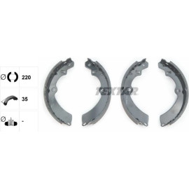 Bremsbacken Suzuki Vitara 1.6 -91 91042800