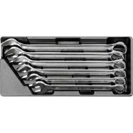Maul-Ringschl÷ssel 6-Tlg. 22-32mm In Schubladeneinlage YT-5532