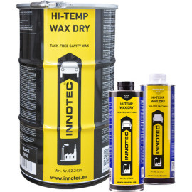 Innotec Hi-Temp Wax Dry Unterboden- & Hohlraumkonservierung Schwarz 1000 ml 1 Liter Saugdose 1364-2