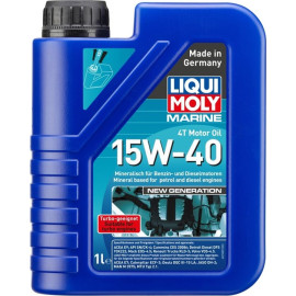 Liqui Moly Marine 4T Motor Oil 15W-40 New Generation 1 l 25089