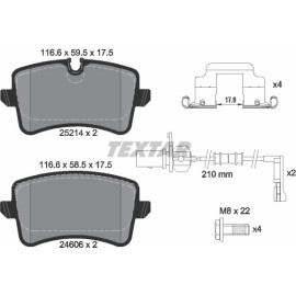 Bremsbelagsatz Vw T. A6/A7 11- Scheibe 330Mm 1 Sensor 2521402