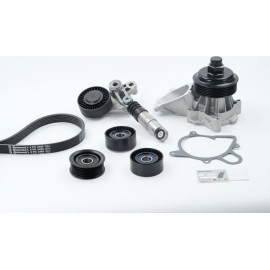 CONTINENTAL CTAM Wasserpumpe + Keilrippenriemensatz 6PK2490WP1