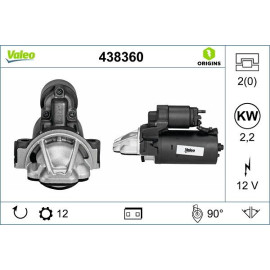 Anlasser 438360
